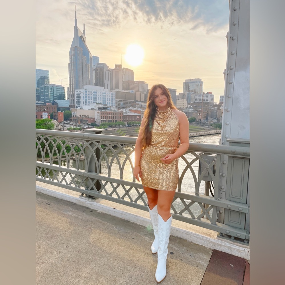 Gold Party Dress!
